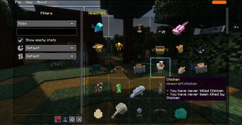 Мод Better Statistics Screen (Улучшенная статистика Minecraft) 1.21.11/1.19.4 | 22-03-2026, 19:49 - Моды для Minecraft / Декор / Инструменты / Ядра (Библиотеки) / 1.18.2 / 1.19.2 / 1.19.3 / 1.19.4 / 1.20.1 / 1.20.2 / 1.20.4 / 1.20.5 / 1.20.6 / 1.21 / 1.21.1 / 1.21.4 / 1.21.5 / 1.21.8 / 1.21.10 / 1.21.11