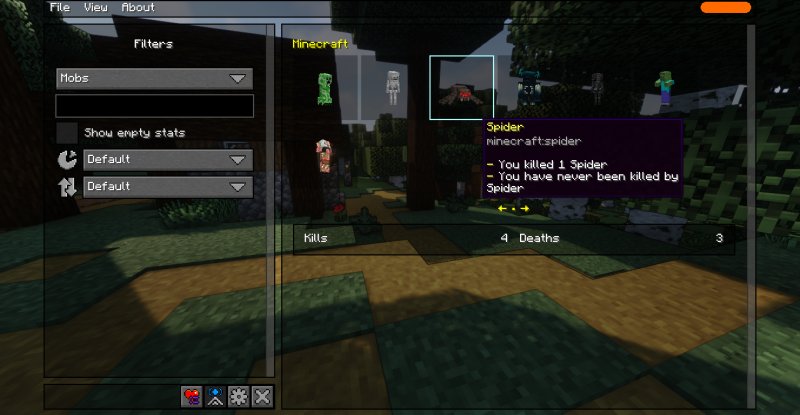 Мод Better Statistics Screen (Улучшенная статистика Minecraft) 1.21.11/1.19.4 | 22-03-2026, 19:49 - Моды для Minecraft / Декор / Инструменты / Ядра (Библиотеки) / 1.18.2 / 1.19.2 / 1.19.3 / 1.19.4 / 1.20.1 / 1.20.2 / 1.20.4 / 1.20.5 / 1.20.6 / 1.21 / 1.21.1 / 1.21.4 / 1.21.5 / 1.21.8 / 1.21.10 / 1.21.11