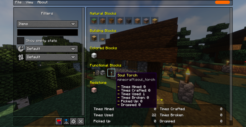 Мод Better Statistics Screen (Улучшенная статистика Minecraft) 1.21.11/1.19.4 | 22-03-2026, 19:49 - Моды для Minecraft / Декор / Инструменты / Ядра (Библиотеки) / 1.18.2 / 1.19.2 / 1.19.3 / 1.19.4 / 1.20.1 / 1.20.2 / 1.20.4 / 1.20.5 / 1.20.6 / 1.21 / 1.21.1 / 1.21.4 / 1.21.5 / 1.21.8 / 1.21.10 / 1.21.11
