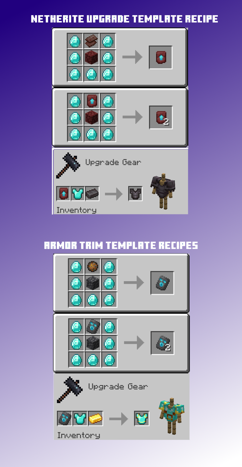 Мод DarkSmithing - RPG Smithing Template Recipes (Armor Trims) 26.1/1.21.11 (Крафт шаблонов ковки) | Сегодня, 19:08 - Моды для Minecraft / Оружие / Броня / RPG / 1.20 / 1.20.1 / 1.20.2 / 1.20.4 / 1.20.6 / 1.21 / 1.21.1 / 1.21.4 / 1.21.5 / 1.21.8 / 1.21.10 / 1.21.11 / 26.1