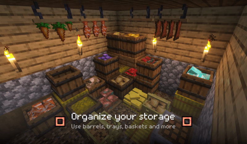 Мод [STORAGE UPGRADES] Decorative Storage 1.21.3/1.19.4 (Декоративное хранение) | 7-03-2026, 19:24 - Моды для Minecraft / Индустриальные / Еда / Деревья и растения / 1.19.2 / 1.19.4 / 1.20.1 / 1.20.4 / 1.21 / 1.21.1