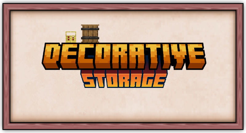 Мод [STORAGE UPGRADES] Decorative Storage 1.21.3/1.19.4 (Декоративное хранение) | 7-03-2026, 19:24 - Моды для Minecraft / Индустриальные / Еда / Деревья и растения / 1.19.2 / 1.19.4 / 1.20.1 / 1.20.4 / 1.21 / 1.21.1