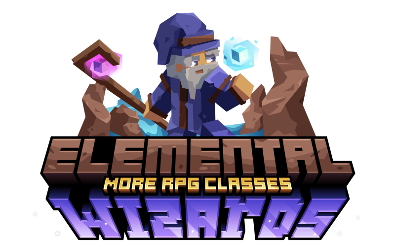 Мод Elemental Wizards (More RPG Classes) 1.21.1/1.20.1 (Элементальная магия, подклассы волшебников) | Вчера, 16:17 - Моды для Minecraft / Оружие / Магия / RPG / 1.20.1 / 1.21.1