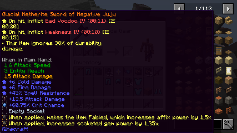 Мод Fallen Gems & Affixes 1.21.1/1.20.1 (Расширение Apotheosis) | Вчера, 17:05 - Моды для Minecraft / Магия / RPG / Инструменты / 1.20.1 / 1.21.1