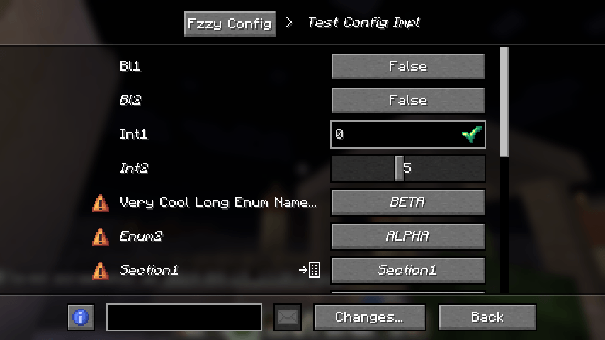 Мод Fzzy Config 1.21.11/1.20.6 (Конфигурация с GUI и) | 5-03-2026, 14:53 - Моды для Minecraft / Инструменты / Ядра (Библиотеки) / 1.20.1 / 1.20.4 / 1.20.5 / 1.20.6 / 1.21 / 1.21.1 / 1.21.4 / 1.21.5 / 1.21.8 / 1.21.10 / 1.21.11