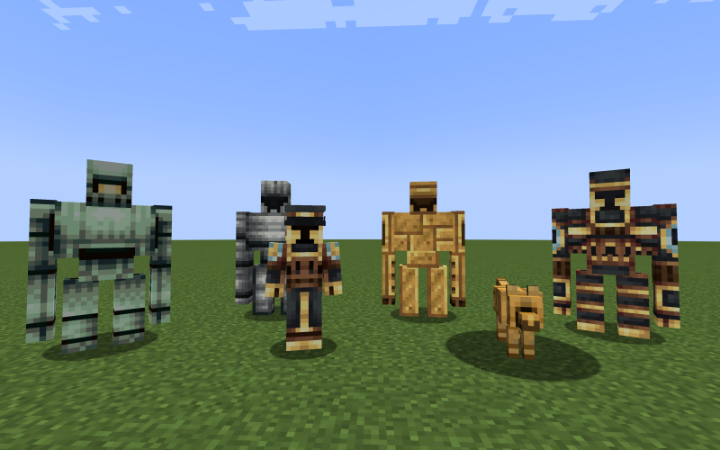 Мод Modular Golems 1.21.1/1.19.4 (Модульные металлические големы стиле) | Сегодня, 10:56 - Моды для Minecraft / RPG / Инструменты / 1.19.2 / 1.19.4 / 1.20.1 / 1.21 / 1.21.1