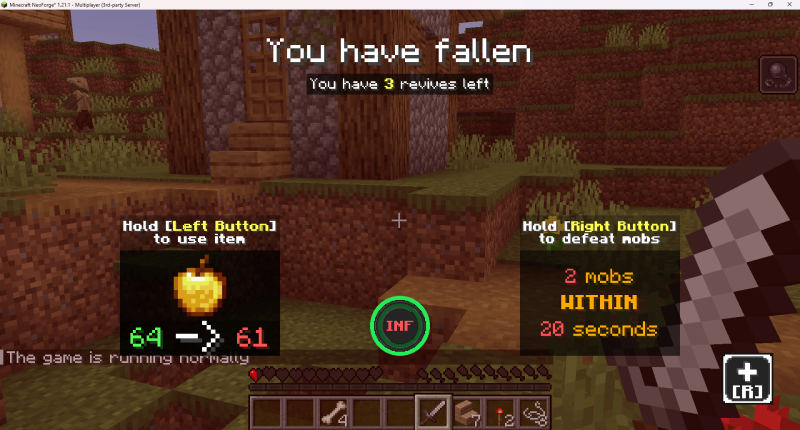 Мод Revive Me! - Player Revival Mod 1.21.1/1.19.2 (Возрождение игроков) | Сегодня, 13:46 - Моды для Minecraft / RPG / Инструменты / 1.16.5 / 1.18.2 / 1.19.2 / 1.20.1 / 1.21.1