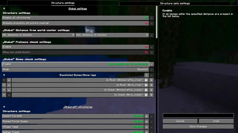 Мод Structurify 26.1/1.21.11 (Конфигурация структур Minecraft) | 26-03-2026, 17:35 - Моды для Minecraft / Мини карта / Миры и биомы / Инструменты / 1.20 / 1.20.1 / 1.21 / 1.21.1 / 1.21.4 / 1.21.5 / 1.21.8 / 1.21.10 / 1.21.11 / 26.1