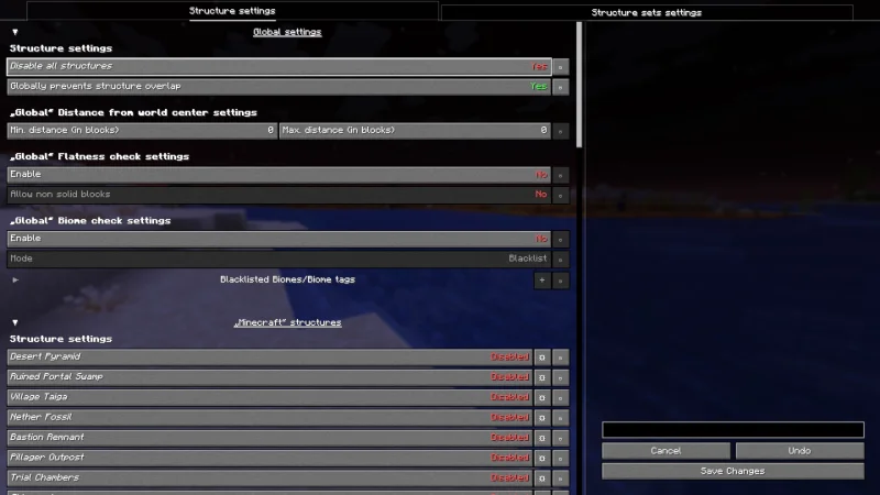 Мод Structurify 26.1/1.21.11 (Конфигурация структур Minecraft) | 26-03-2026, 17:35 - Моды для Minecraft / Мини карта / Миры и биомы / Инструменты / 1.20 / 1.20.1 / 1.21 / 1.21.1 / 1.21.4 / 1.21.5 / 1.21.8 / 1.21.10 / 1.21.11 / 26.1