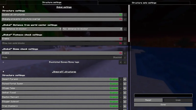 Мод Structurify 26.1/1.21.11 (Конфигурация структур Minecraft) | 26-03-2026, 17:35 - Моды для Minecraft / Мини карта / Миры и биомы / Инструменты / 1.20 / 1.20.1 / 1.21 / 1.21.1 / 1.21.4 / 1.21.5 / 1.21.8 / 1.21.10 / 1.21.11 / 26.1