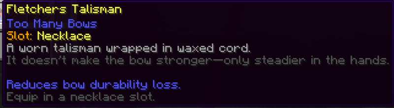 Мод Too Many Bows 1.21.11/1.20.1 (Много луков, уникальные способности) | Сегодня, 20:03 - Моды для Minecraft / Оружие / Магия / RPG / 1.20.1 / 1.21 / 1.21.1 / 1.21.11