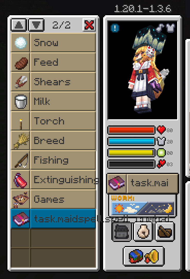 Мод Touhou Little Maid: Spell 1.21.1/1.20.1 (Магические способности, Стратегические бои) | 19-03-2026, 13:40 - Моды для Minecraft / 1.20.1 / 1.21.1