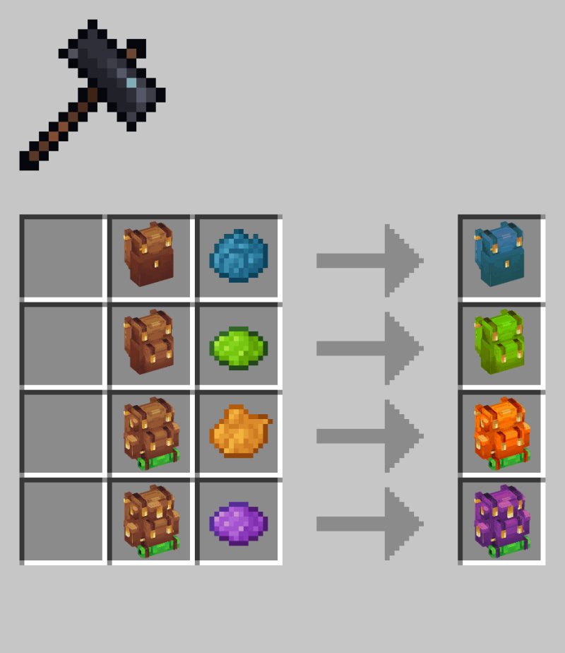 Мод Gero's Backpacks! 26.1/1.21.11 (Рюкзаки, крафт, кастомизация) | 30-03-2026, 19:00 - Моды для Minecraft / Сундуки и рюкзаки / Инструменты / 1.20.5 / 1.20.6 / 1.21 / 1.21.1 / 1.21.4 / 1.21.5 / 1.21.8 / 1.21.10 / 1.21.11 / 26.1