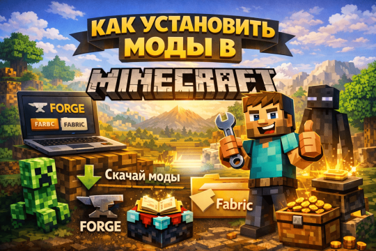 Как установить моды в Minecraft — полный гайд для новичков