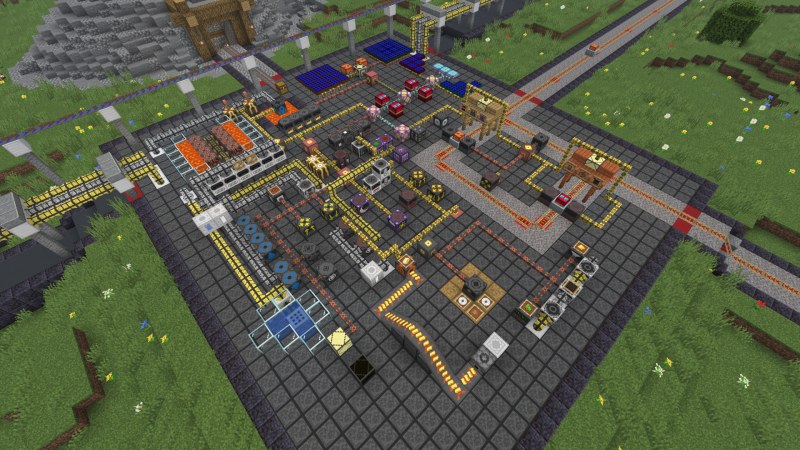 All the blocks and items of this mod