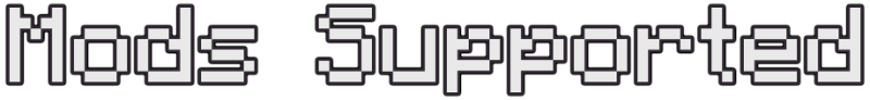 Mods Supported