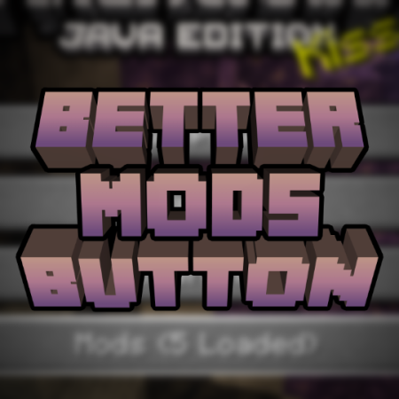 Мод Better Mods Button 26.1.2/1.21.11 (Кнопка модов Forge)