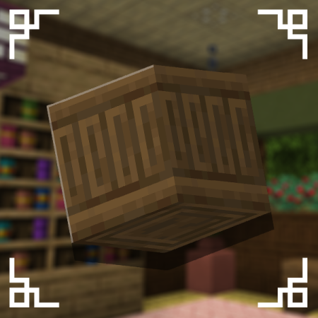 Мод Carved Wood 1.21.1/1.20.1 (Декоративные блоки и вариации)