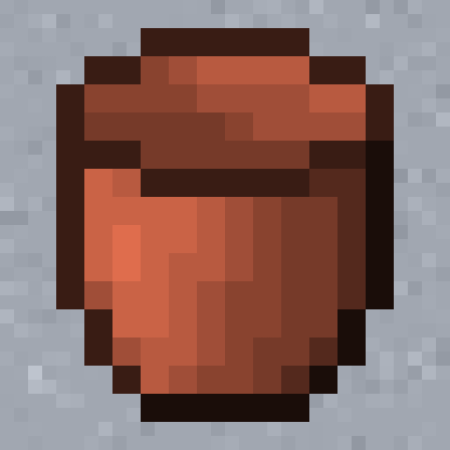 Мод Ceramic Bucket 1.21.11/1.19.4 (Глиняное ведро для жидкостей)