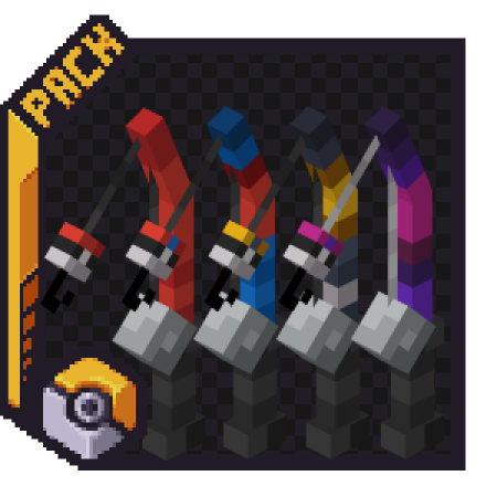 Cobblemon 3D Poke Rods 1.21.1 (3D модели, удочки, покемоны 32x)