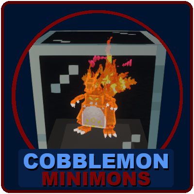 Мод Cobblemon Minimons 1.21.1 (Покемоны в Minecraft)