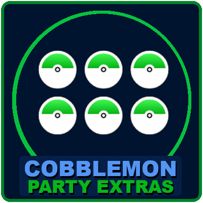 Мод Cobblemon Party Extras 1.21.1 (Улучшение интерфейса Cobblemon)
