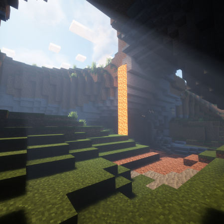 Мод Countered's Terrain Slabs 1.21.11/1.20.1 (Плавный рельеф и плиты)