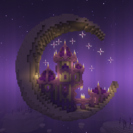 Мод End Villager Outpost 26.1.2/1.21.11 (Космическая база жителей)