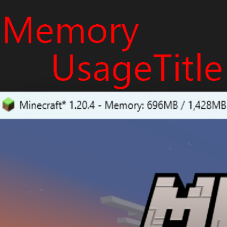 Мод Memory Usage Title 26.1.1/1.21.11 (Мониторинг памяти)