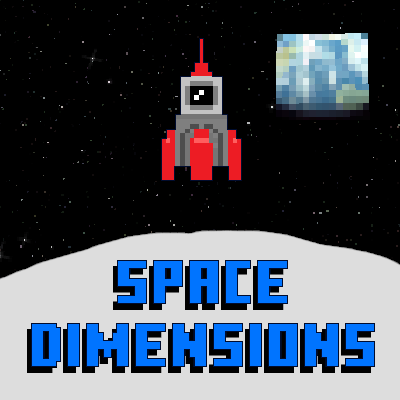 Мод Space Dimensions 1.20.1/1.19.2 (Космические измерения Forge)