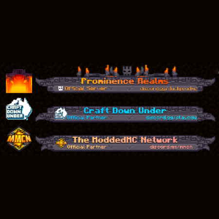 Prominence Fancy Server Listing 1.20.1 (Серверное оформление, Стилизованный интерфейс 16x)