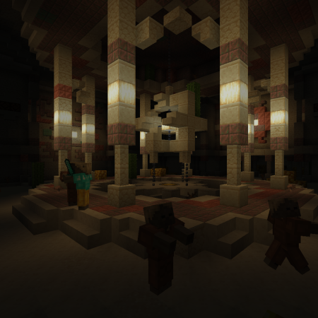 Repurposed Structures - Better Ocean Monuments Compat Datapack 1.21.1/1.19.4 (Совместимость текстурных пакетов 16x)