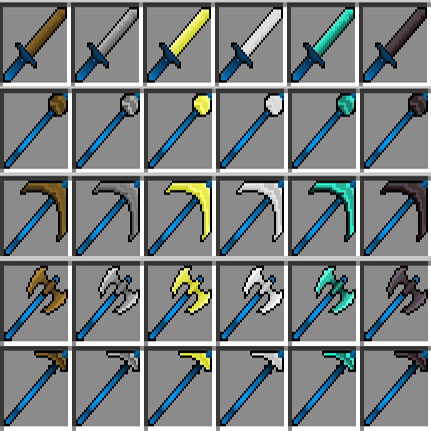 RPG PVP Swords and Tools 26.1.2/1.21.5 (РПГ-стиль для PvP 32x)