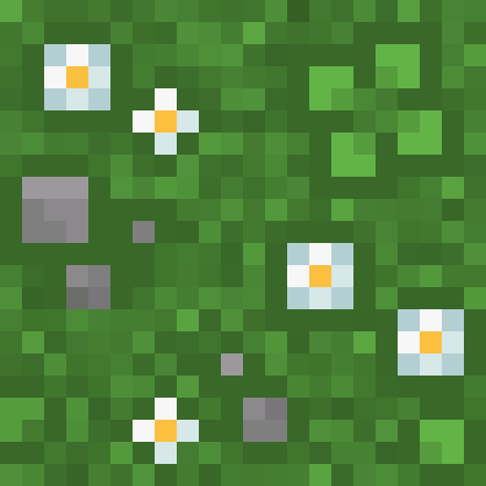 Simple Grass Flowers 1.21.10/1.19.2 (Детализация травы 16x)