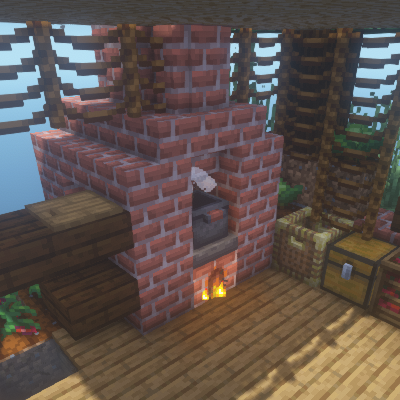 Sky Villages - Farmer's Delight Compat 1.20.2 (Совместимость текстурпаков 16x)