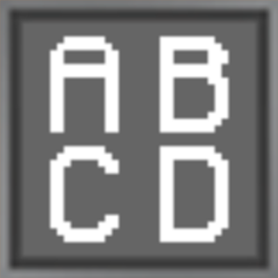 Smooth Font - 32x [1.21] 1.21.11/1.19.4 (Чистый шрифт, улучшенная читаемость 32x)