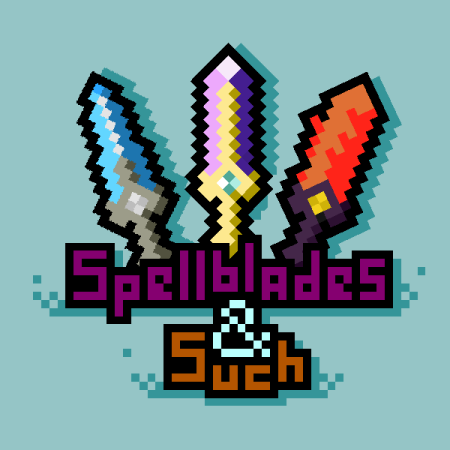 Мод Spellblades and Such 1.21.1/1.19.2 (Магическое оружие и прогрессия)