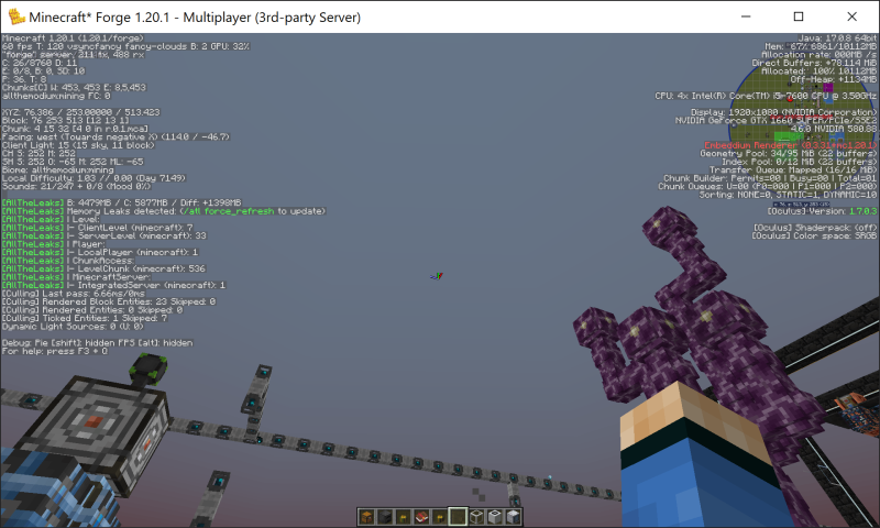 Мод AllTheLeaks (Memory Leak Fix) 1.21.1/1.20.1 (Исправление утечек памяти) | Сегодня, 16:03 - Моды для Minecraft / Инструменты / 1.20.1 / 1.21.1