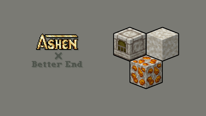 Ashen + Better End Support 1.20.2/1.19.2 (Совместимость текстур 16x) | Сегодня, 17:31 - Текстуры для Minecraft / Текстуры 16x / Средневековые / Стандартные  / 1.19 / 1.19.1 / 1.19.2 / 1.20.1 / 1.20.2