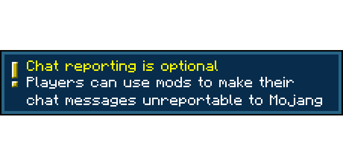 Chat Reporting Helper 26.1.2/1.21.11 (Образовательный инструмент 16x) | 10-04-2026, 12:04 - Текстуры для Minecraft / Текстуры 16x / Стандартные  / Для слабых ПК / 1.19.4 / 1.20.1 / 26.1 / 1.21.11 / 1.21.10 / 1.21.8 / 1.21.5 / 1.21.4 / 1.21.1 / 1.20.6 / 1.20.5 / 1.20.4 / 1.20.3 / 1.20.2 / 26.1.1 / 26.1.2