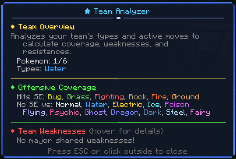 Мод Cobblemon Party Extras 1.21.1 (Улучшение интерфейса Cobblemon) | Вчера, 22:31 - Моды для Minecraft / Инструменты / 1.21.1