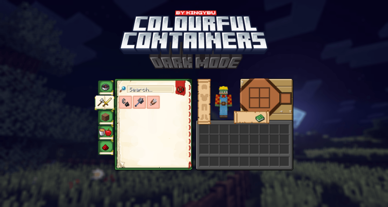 Colourful Containers Dark Mode GUI 1.21.11/1.20.4 (Тёмный интерфейс с анимацией 16x) | Сегодня, 19:41 - Текстуры для Minecraft / 1.12 / 1.11.2 / 1.10.2 / 1.12.1 / 1.12.2 / 1.13 / 1.13.1 / 1.13.2 / 1.14 / 1.14.2 / 1.14.3 / 1.14.4 / 1.15 / 1.15.1 / 1.15.2 / Текстуры 16x / Стандартные  / Яркие / Хоррор / 1.16 / 1.16.1 / 1.16.2 / 1.16.3 / 1.16.4 / 1.17 / 1.16.5 / 1.17.1 / 1.18 / 1.18.1 / 1.18.2 / 1.19 / 1.19.1 / 1.19.2 / 1.19.3 / 1.19.4 / 1.20.1 / 1.21.11 / 1.21.10 / 1.21.8 / 1.21.5 / 1.21.4 / 1.21.1 / 1.20.6 / 1.20.5 / 1.20.4 / 1.20.3 / 1.20.2
