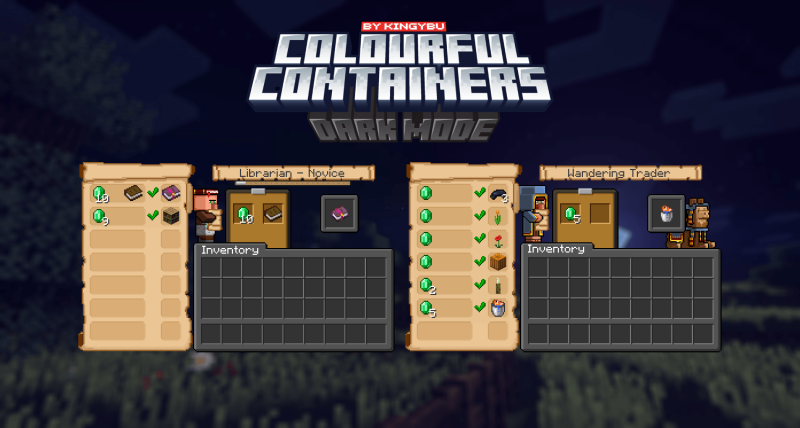 Colourful Containers Dark Mode GUI 1.21.11/1.20.4 (Тёмный интерфейс с анимацией 16x) | Сегодня, 19:41 - Текстуры для Minecraft / 1.12 / 1.11.2 / 1.10.2 / 1.12.1 / 1.12.2 / 1.13 / 1.13.1 / 1.13.2 / 1.14 / 1.14.2 / 1.14.3 / 1.14.4 / 1.15 / 1.15.1 / 1.15.2 / Текстуры 16x / Стандартные  / Яркие / Хоррор / 1.16 / 1.16.1 / 1.16.2 / 1.16.3 / 1.16.4 / 1.17 / 1.16.5 / 1.17.1 / 1.18 / 1.18.1 / 1.18.2 / 1.19 / 1.19.1 / 1.19.2 / 1.19.3 / 1.19.4 / 1.20.1 / 1.21.11 / 1.21.10 / 1.21.8 / 1.21.5 / 1.21.4 / 1.21.1 / 1.20.6 / 1.20.5 / 1.20.4 / 1.20.3 / 1.20.2