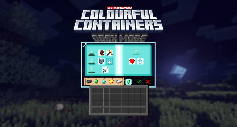 Colourful Containers Dark Mode GUI 1.21.11/1.20.4 (Тёмный интерфейс с анимацией 16x) | Сегодня, 19:41 - Текстуры для Minecraft / 1.12 / 1.11.2 / 1.10.2 / 1.12.1 / 1.12.2 / 1.13 / 1.13.1 / 1.13.2 / 1.14 / 1.14.2 / 1.14.3 / 1.14.4 / 1.15 / 1.15.1 / 1.15.2 / Текстуры 16x / Стандартные  / Яркие / Хоррор / 1.16 / 1.16.1 / 1.16.2 / 1.16.3 / 1.16.4 / 1.17 / 1.16.5 / 1.17.1 / 1.18 / 1.18.1 / 1.18.2 / 1.19 / 1.19.1 / 1.19.2 / 1.19.3 / 1.19.4 / 1.20.1 / 1.21.11 / 1.21.10 / 1.21.8 / 1.21.5 / 1.21.4 / 1.21.1 / 1.20.6 / 1.20.5 / 1.20.4 / 1.20.3 / 1.20.2