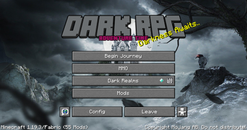 Мод DarkRPG Menu - DarkMenu (RPG Theme) 26.1.2/1.21.11 (Тёмное меню RPG) | Сегодня, 20:47 - Моды для Minecraft / Магия / RPG / Инструменты / 1.18.2 / 1.19 / 1.19.3 / 1.19.4 / 1.20 / 1.20.1 / 1.20.2 / 1.20.4 / 1.20.6 / 1.21 / 1.21.1 / 1.21.4 / 1.21.5 / 1.21.10 / 1.21.11 / 26.1 / 26.1.1 / 26.1.2