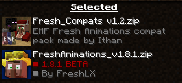 Fresh Compats (EMF pack) 1.21/1.20.1 (Анимации для мобов 16x) | Сегодня, 13:19 - Текстуры для Minecraft / Текстуры 16x / Стандартные  / 1.18.2 / 1.19.2 / 1.19.4 / 1.20.1 / 1.20.6 / 1.20.4 / 1.20.2