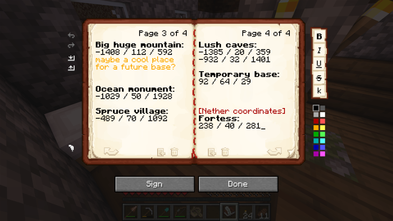 Мод Scribble 26.1.2/1.21.11 (Удобный редактор книг) | 14-04-2026, 15:31 - Моды для Minecraft / Инструменты / 1.20 / 1.20.1 / 1.20.4 / 1.20.5 / 1.20.6 / 1.21 / 1.21.1 / 1.21.4 / 1.21.5 / 1.21.8 / 1.21.10 / 1.21.11 / 26.1 / 26.1.1 / 26.1.2