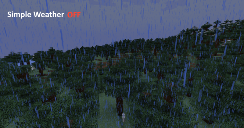 Мод Simple Weather 26.1.1/1.21.11 (Визуальные эффекты погоды) | Сегодня, 12:33 - Моды для Minecraft / Декор / Инструменты / 1.20.4 / 1.20.5 / 1.20.6 / 1.21 / 1.21.1 / 1.21.4 / 1.21.5 / 1.21.8 / 1.21.10 / 1.21.11 / 26.1.1