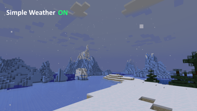 Мод Simple Weather 26.1.1/1.21.11 (Визуальные эффекты погоды) | Сегодня, 12:33 - Моды для Minecraft / Декор / Инструменты / 1.20.4 / 1.20.5 / 1.20.6 / 1.21 / 1.21.1 / 1.21.4 / 1.21.5 / 1.21.8 / 1.21.10 / 1.21.11 / 26.1.1