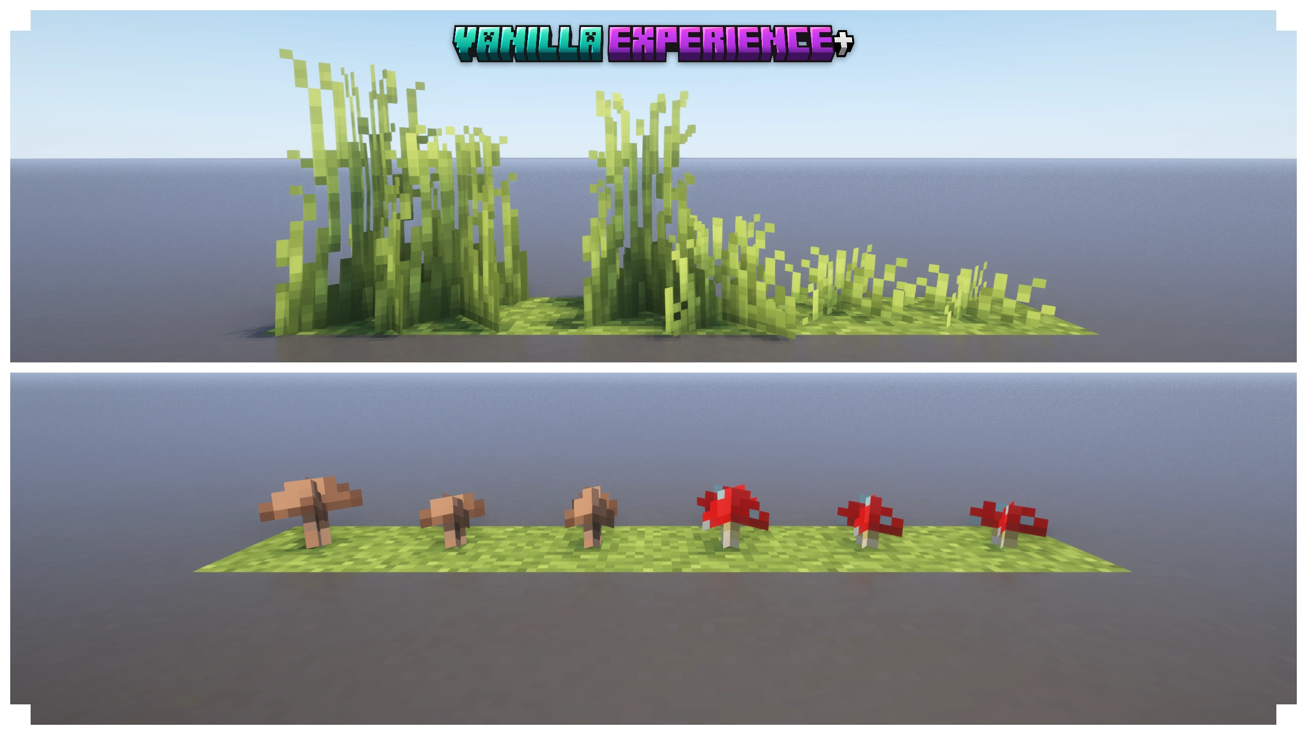 Vanilla Experience+ (Улучшенный ванильный стиль 16x) | 8-04-2026, 14:11 - Текстуры для Minecraft / Текстуры 16x / Стандартные  / Яркие